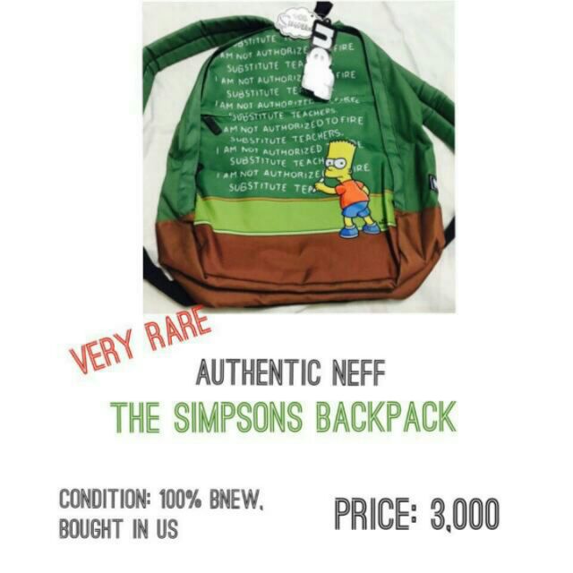 Bart simpson supreme discount backpack