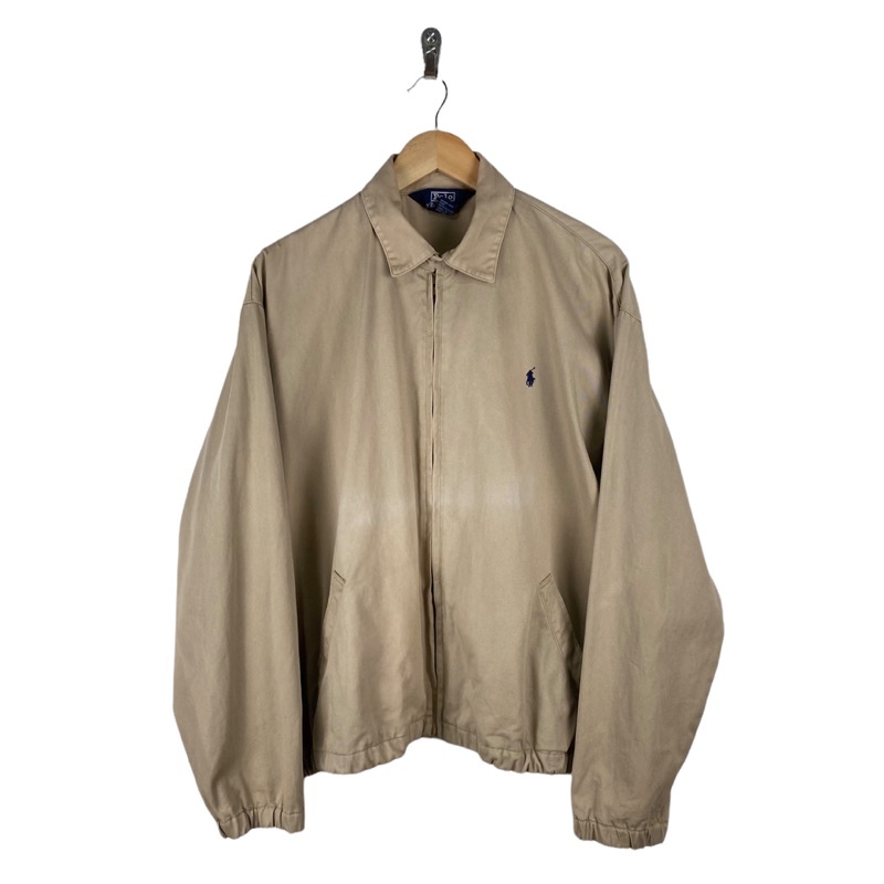 Vintage Ralph Lauren Harrington Jacket Khaki 2 Shopee Philippines