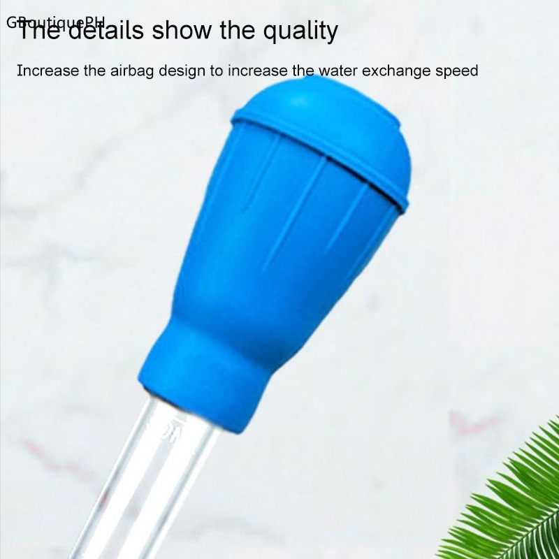 Mini Fish Tank Water Exchanger Toilet Suction Device Small Straw For ...
