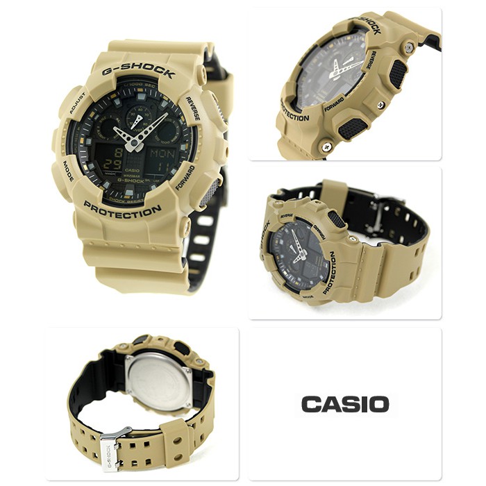 G-Shock GA-100 Military Series Sand