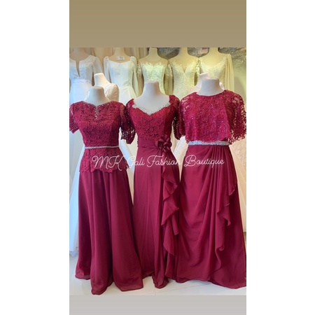 Mothers Gown for Wedding Shopee Philippines