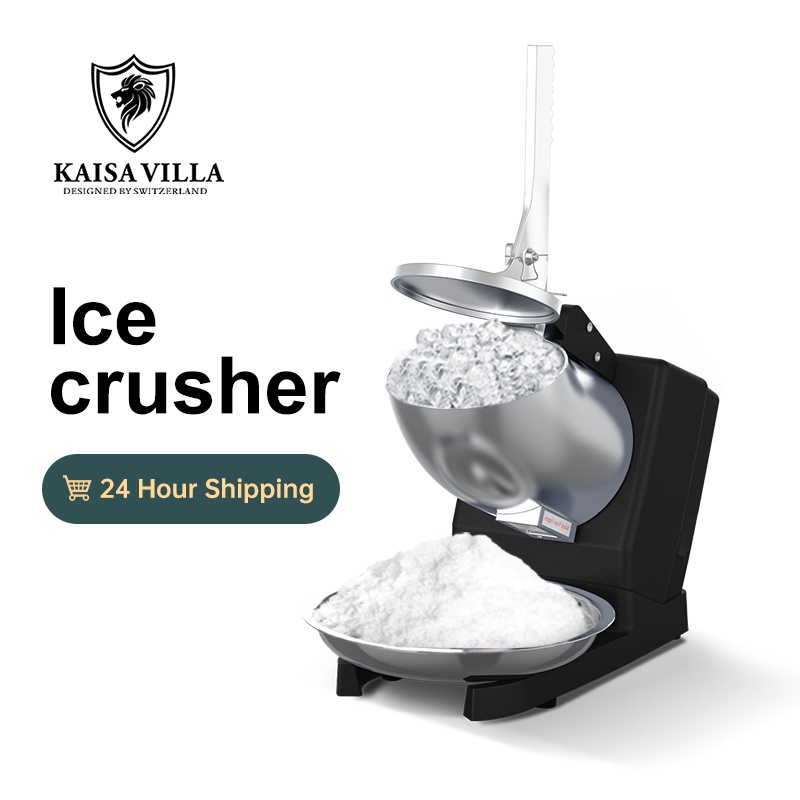 Kaisa Villa Ice Crusher Machine Electric Ice Smashing Machine Ice