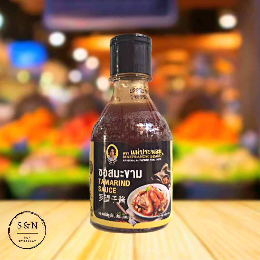 MAEPRANOM TAMARIND SAUCE 280g / MAEPRANOM AUTHENTIC THAI TASTE TAMARIND ...