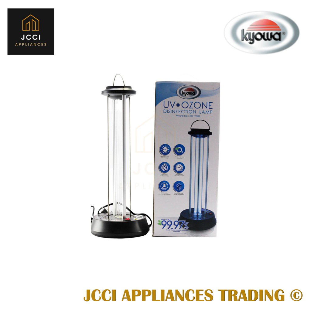 Kyowa UV + Ozone Disinfection Lamp With 3 Timer Preset Settings (KW