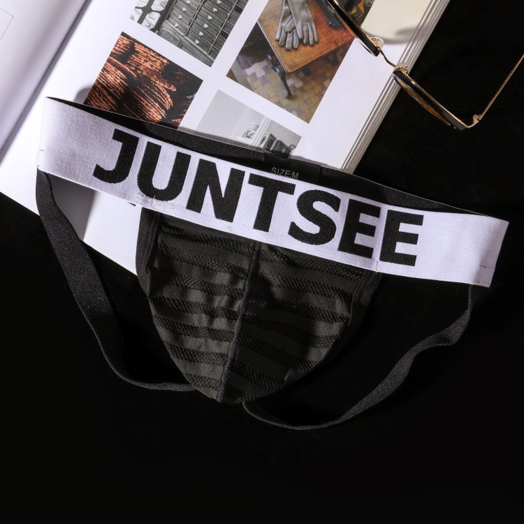 Juntsee Man backless Jock Strap Brief Jockstrap Men See through Mesh ...