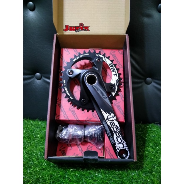 JURIX BIKES WEAPON STORM FEVER HAMMER HOLLOWTECH CRANKSET