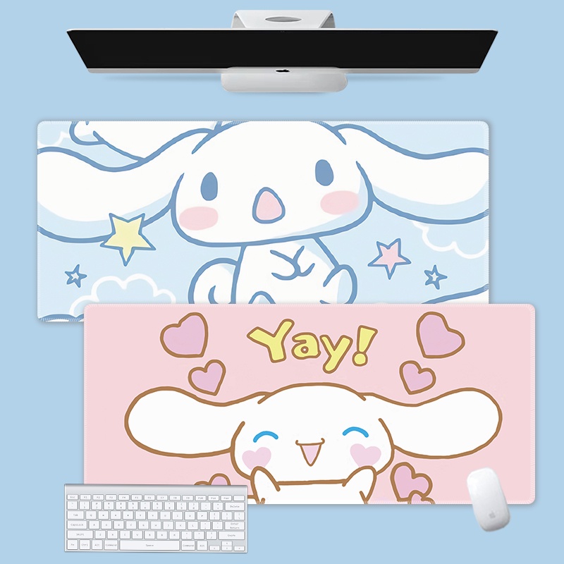 Kawaii Cinnamoroll Mouse Pad Large Gaming Mousepad Compute Mouse Mat ...