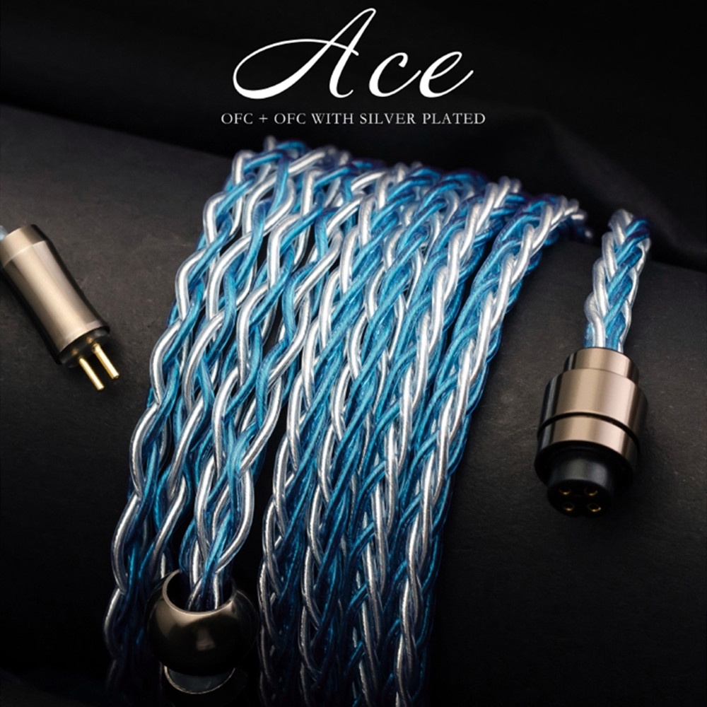Kinera Ace สายเคเบิลอัพเกรดโมดูลาร์ (2.5+3.5+4.4) Ofc+ Ofc พร้อมชุบเงิน ...