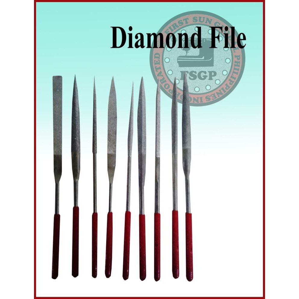 DIAMOND FILE set for sharpening | Shopee Philippines