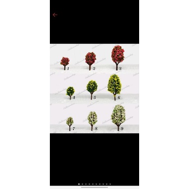 Dwarf tree trunk model, creating bushes to decorate miniature ...