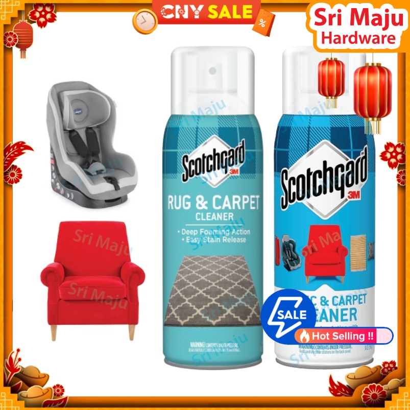 mHEA MAJU 3M Scotchgard Fabric & Carpet Cleaner Deep Foaming Action