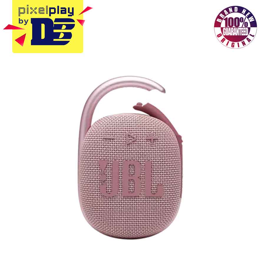 JBL Clip 4 WaterProof Bluetooth Speaker (Pink) Shopee Philippines