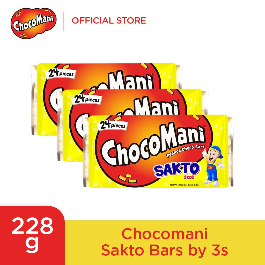 Sakto Bars 228g x3 Shopee Philippines