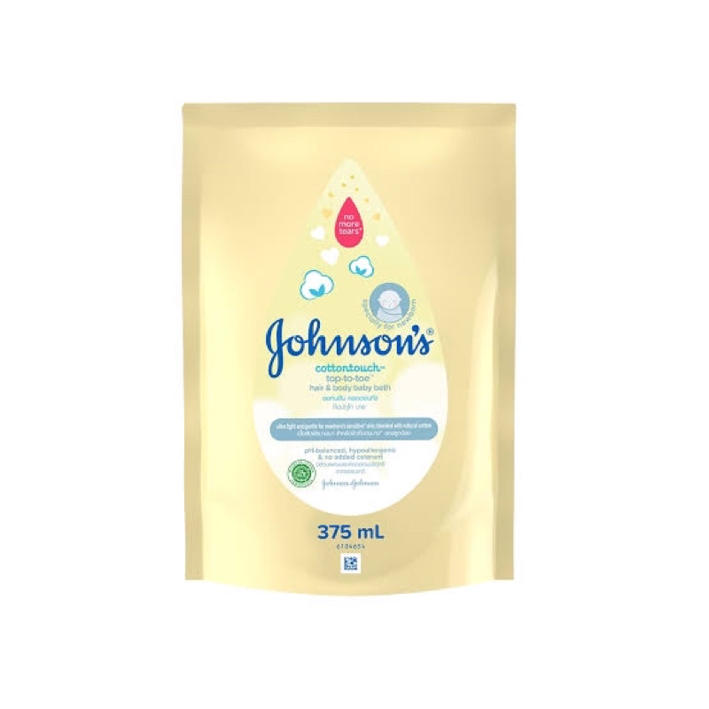 johnsons cotton touch top to toe hair and body baby bath Shopee