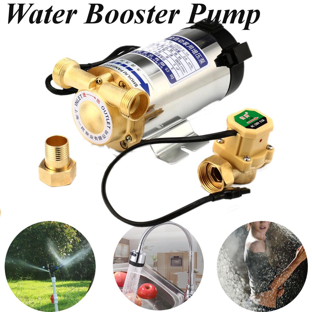 Water Booster Pump 220v 60hz 100w Automatic Home Shower Washing Machine Water Booste Pump 6676