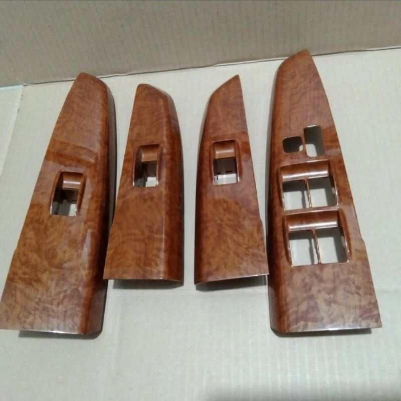 Power Window Panel Motif Wood Toyota Hilux And Old Fortuner Original ...