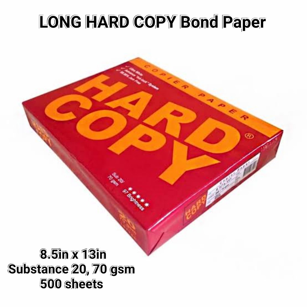 Hard copy bond deals paper