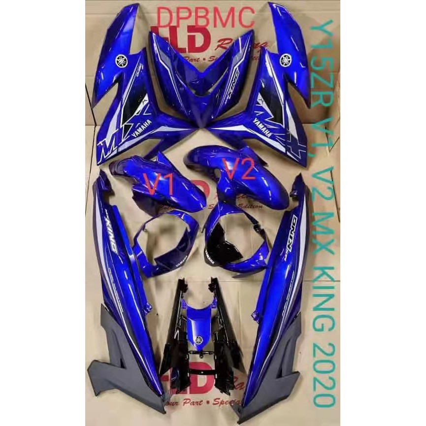 Coverset Cover Set Yamaha Y15 V1 V2 MX KING 2020 ( STICKER TANAM ...