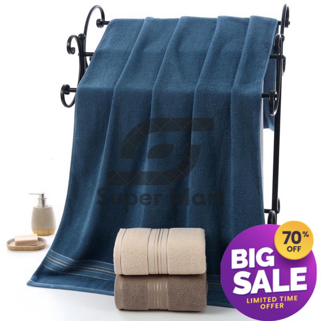 Sm Lbt 01 Luxury Premium High Quality Cannon Cotton Bath Towel Tuwalya 70x140cm Shopee 6377