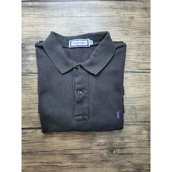 Authentic YSL Polo Shirt, Luxury, Apparel on Carousell