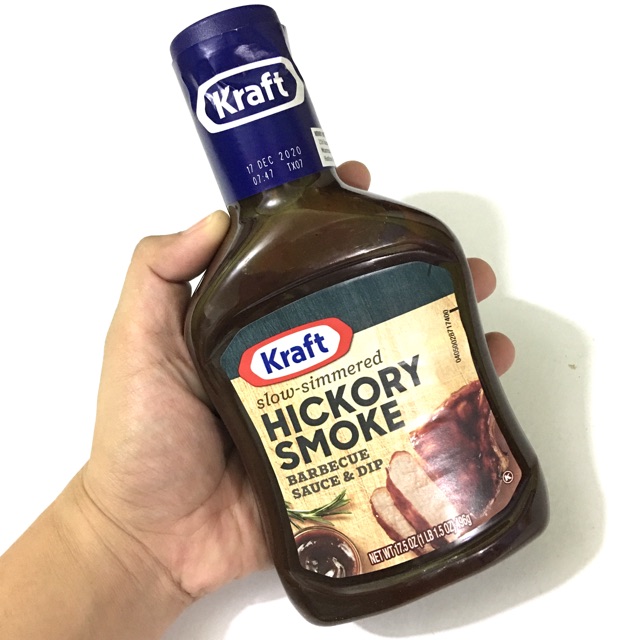 Kraft Original Hickory Smoke Barbecue Barbeque Sauce Dip Shopee Philippines