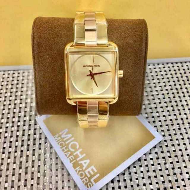 MICHAEL KORS SQUARE WOMEN WATCH Shopee Philippines