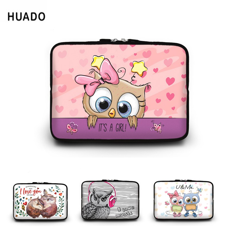 Owls Laptop Bag 13.3 15.6 14 inch Waterproof Notebook Bag Laptop Sleeve