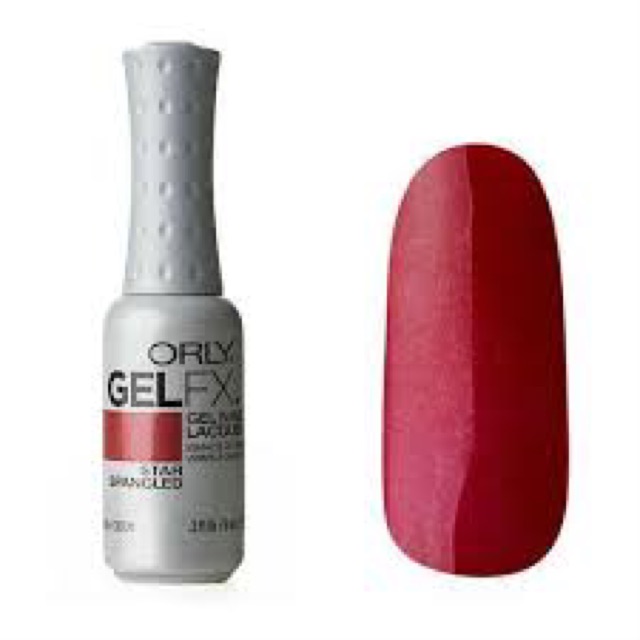 Orly Gel FX Nail Polish Red Flare