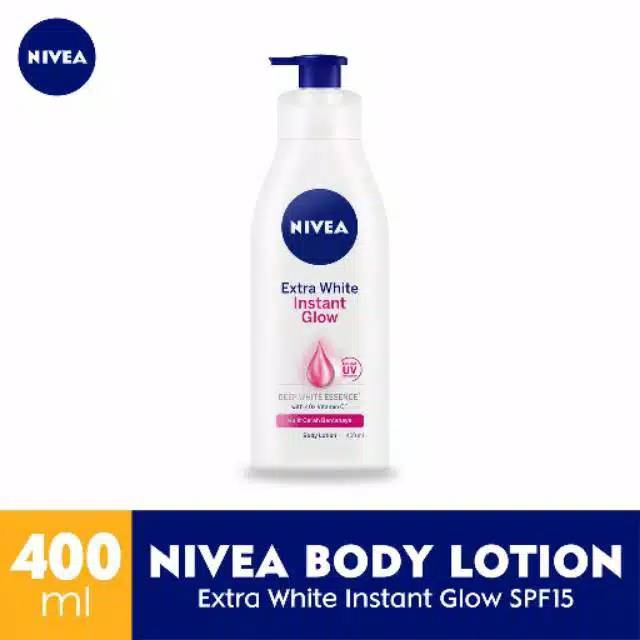 Nivea Body Lotion Extra White Instant Glow 400ml Shopee Philippines