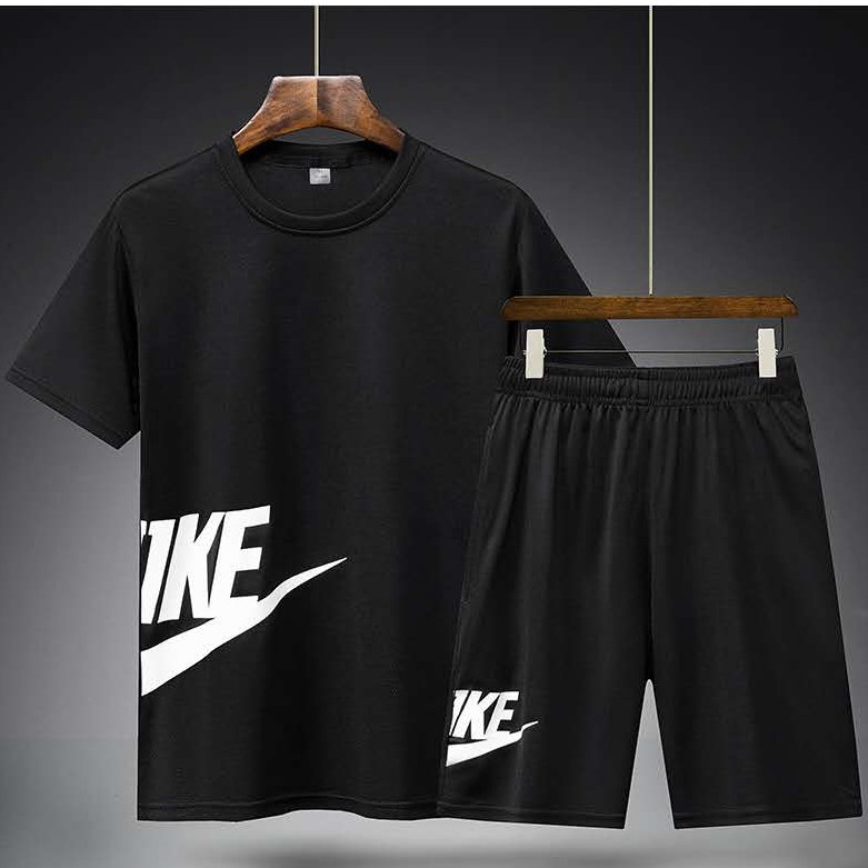 mens nike t shirt and shorts set