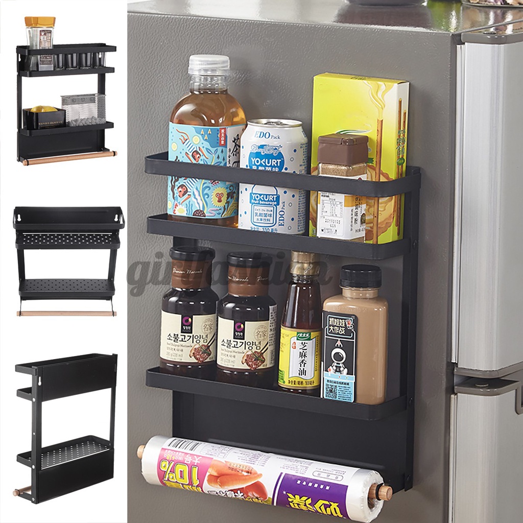 3 Tier Kitchen Refrigerator Storage Rack Fridge Organizer
