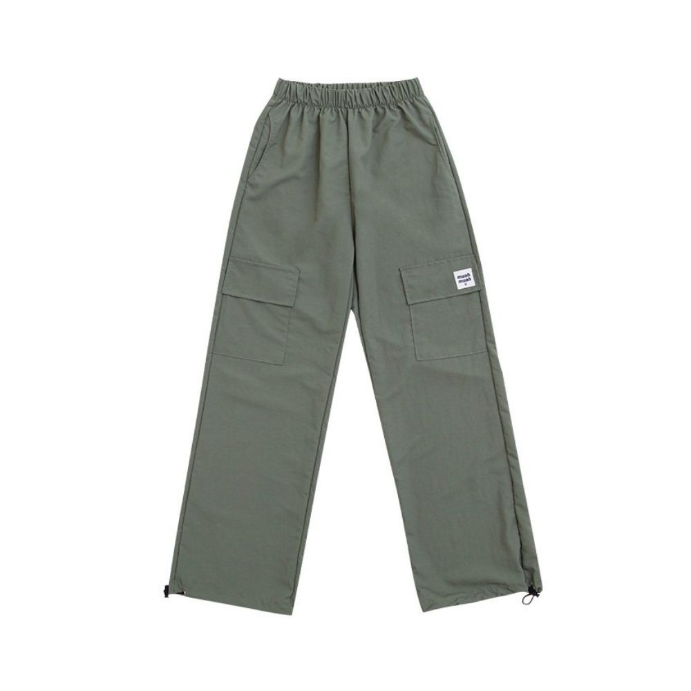 ●muahmuah● Muah Cooling Cargo Banding Pants Charcoal _MUP2 MUAH COOLING CARGO BANDING PANTS [BLACK] - muahmuah | 60