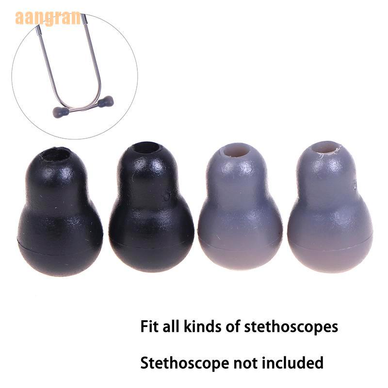 aangran 2×Replacement Soft Silicone Earplug Ear Tips Earpieces For