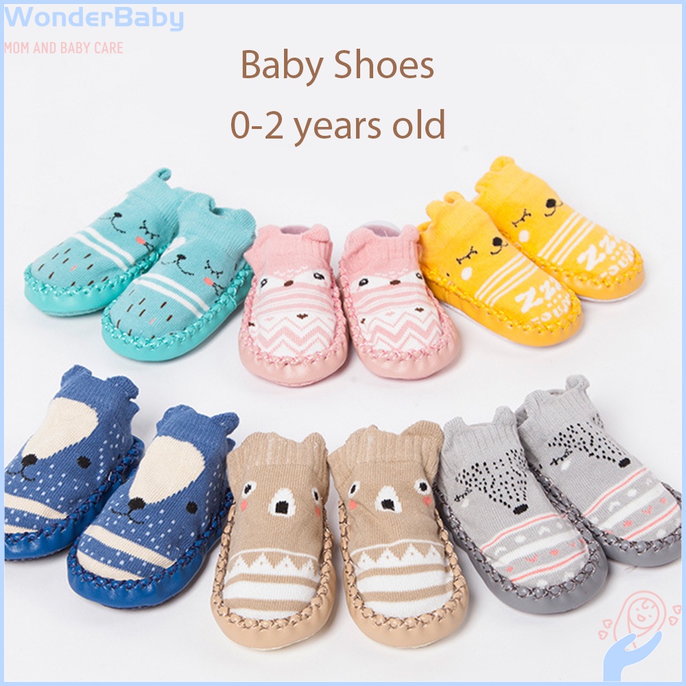 Wonderbaby Antislip baby socks prewalker kids socks baby walking shoe