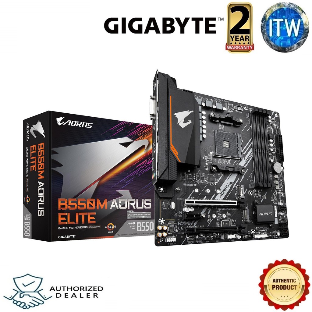 GIGABYTE B550M AORUS ELITE mATX Motherboard | Shopee Philippines