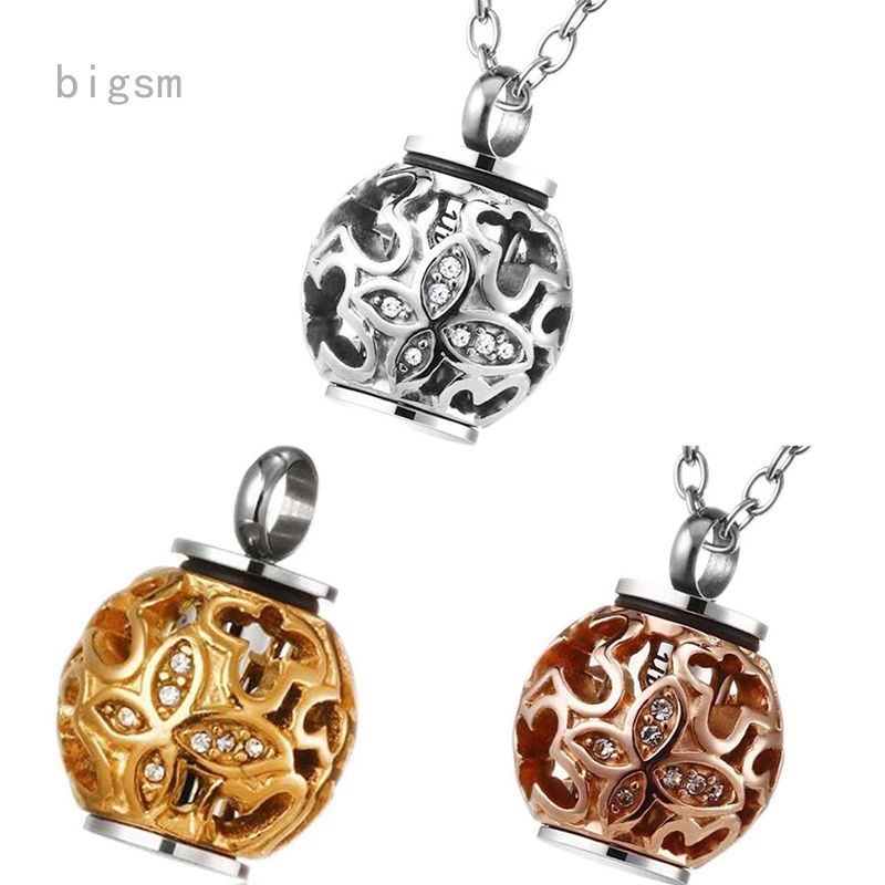 Lantern Design Steel/ Pink/ Gold Color Stainless Steel Cremation Urn