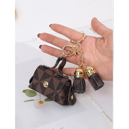 Keychain New Cylinder Bag Mini Coin Purse Small Portable bag Convenient  Mini Bag For Women Coin Bucket