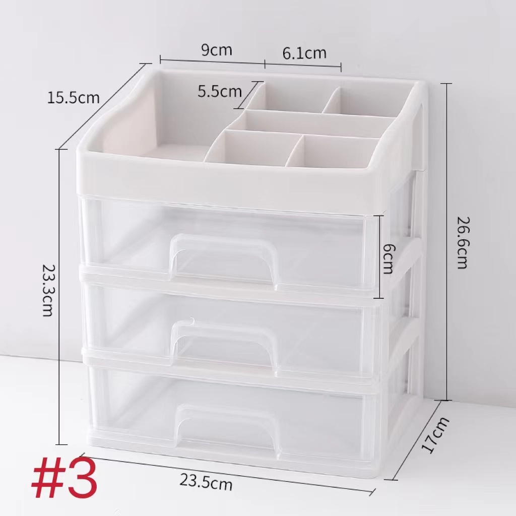 ins drawer storage box student dormitory desk cosmetic tape stationery ...