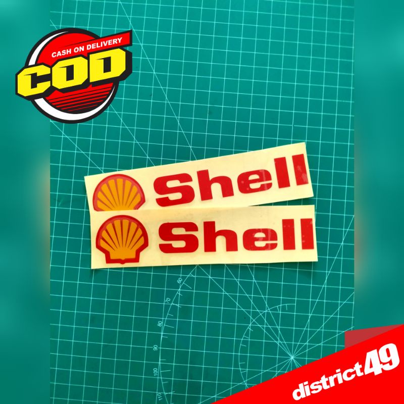 Cutting sticker - cutting sticker - cutting Shell sticker - Shell ...