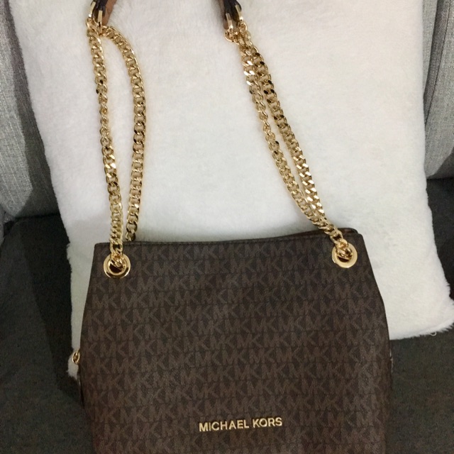 Michael kors jet shop set chain messenger