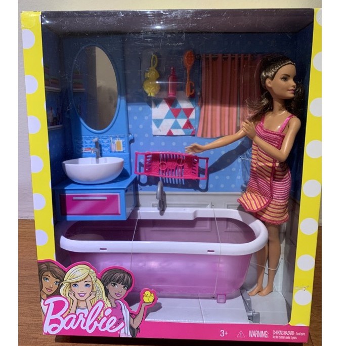 Barbie bath time set bath tub Shopee Philippines