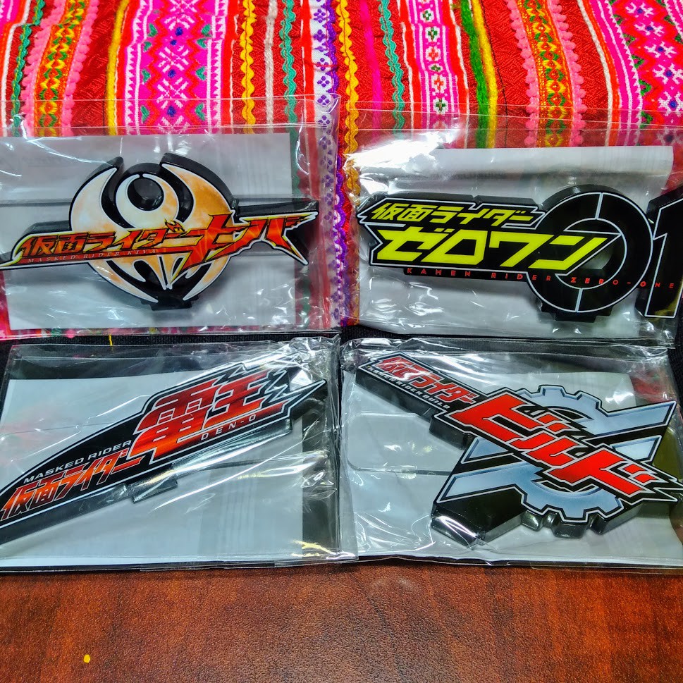 Genuine - Acrylic Display EX Kamen Rider Logo All kinds | Shopee ...