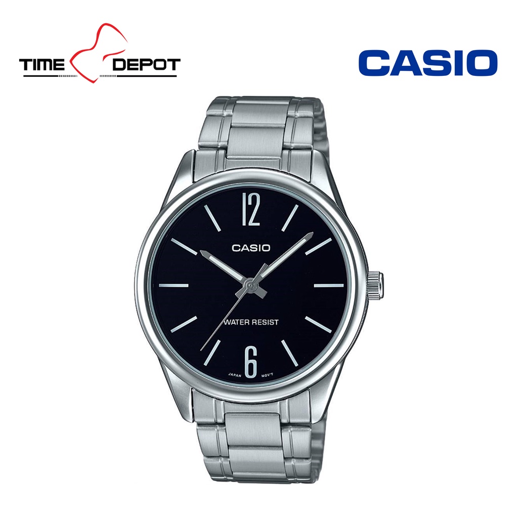 Casio MTP V005D 1BUDF Silver Stainless Steel Watch For Men Shopee Philippines