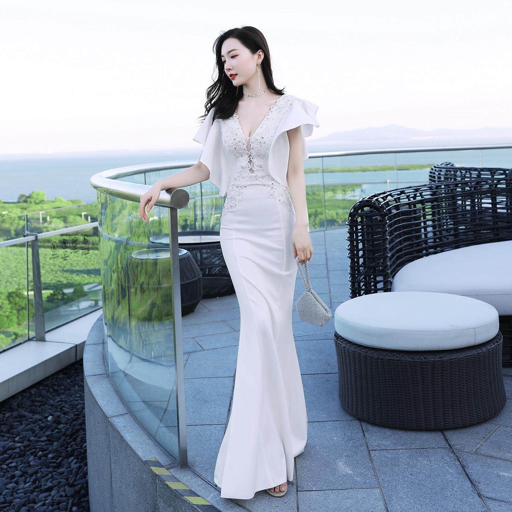 Women Formal Prom Party Evening Bridesmaid Halter Long Dresses Princess ...