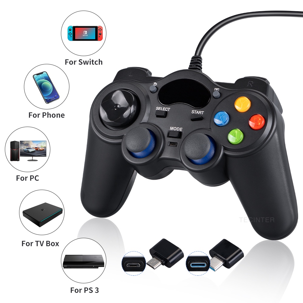 Wired Gamepad For Android/SetTop Box/PS3 USB Controller Compatible