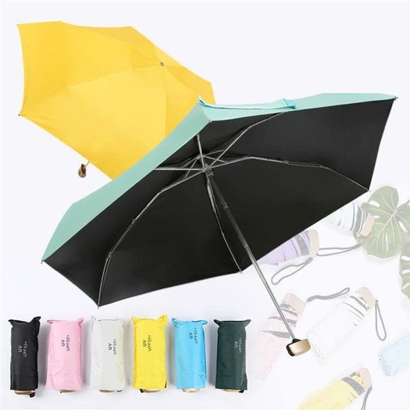 UV Protection Folding Sunshade Dual-use Sunny Umbrella Light Weight ...