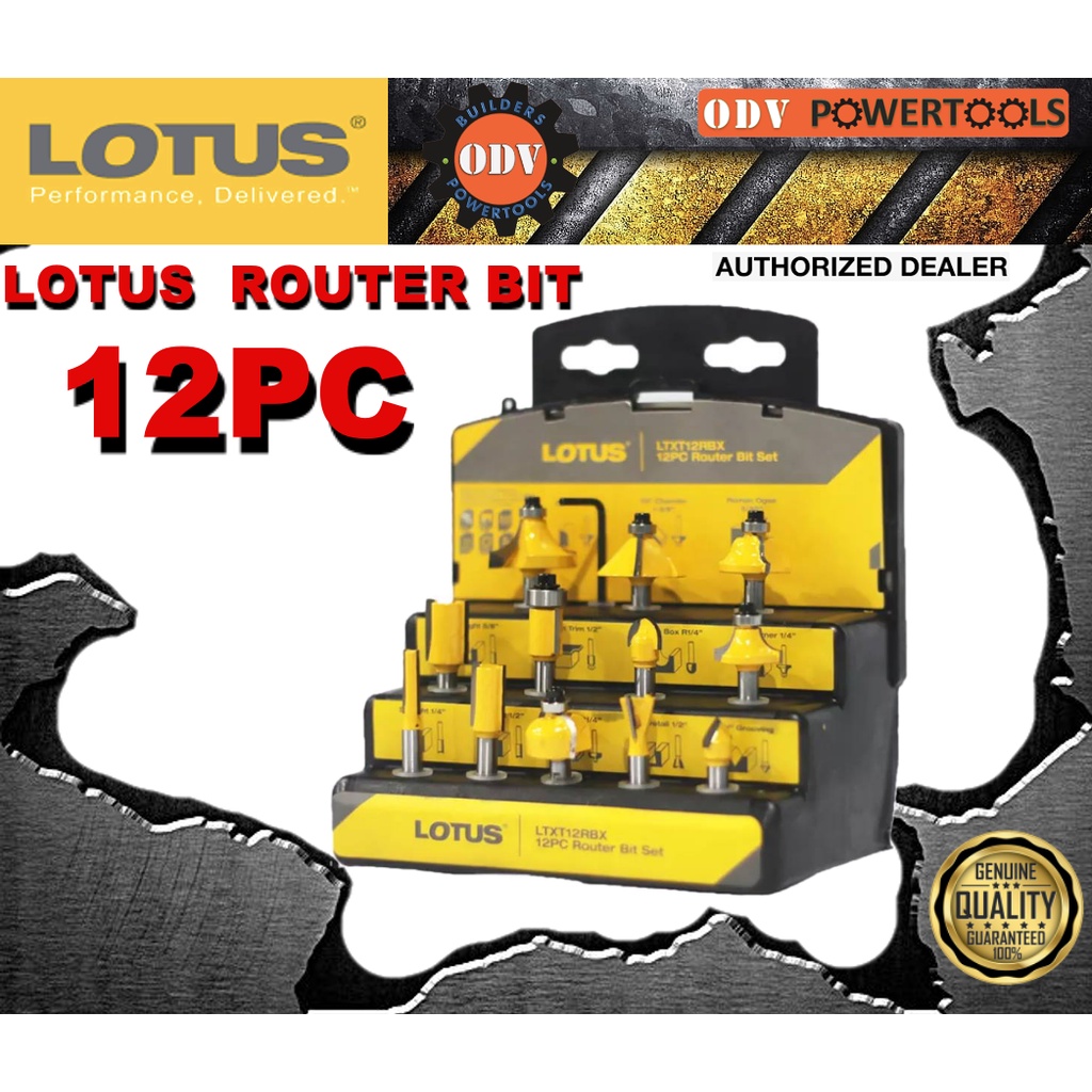 LOTUS 12PCS/SET 1/4
