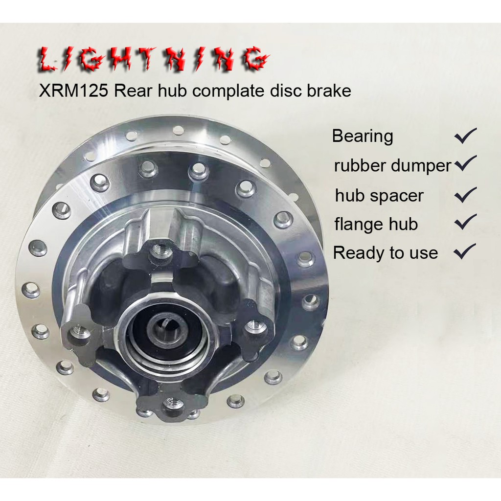 Xrm 125 clearance rear disc brake