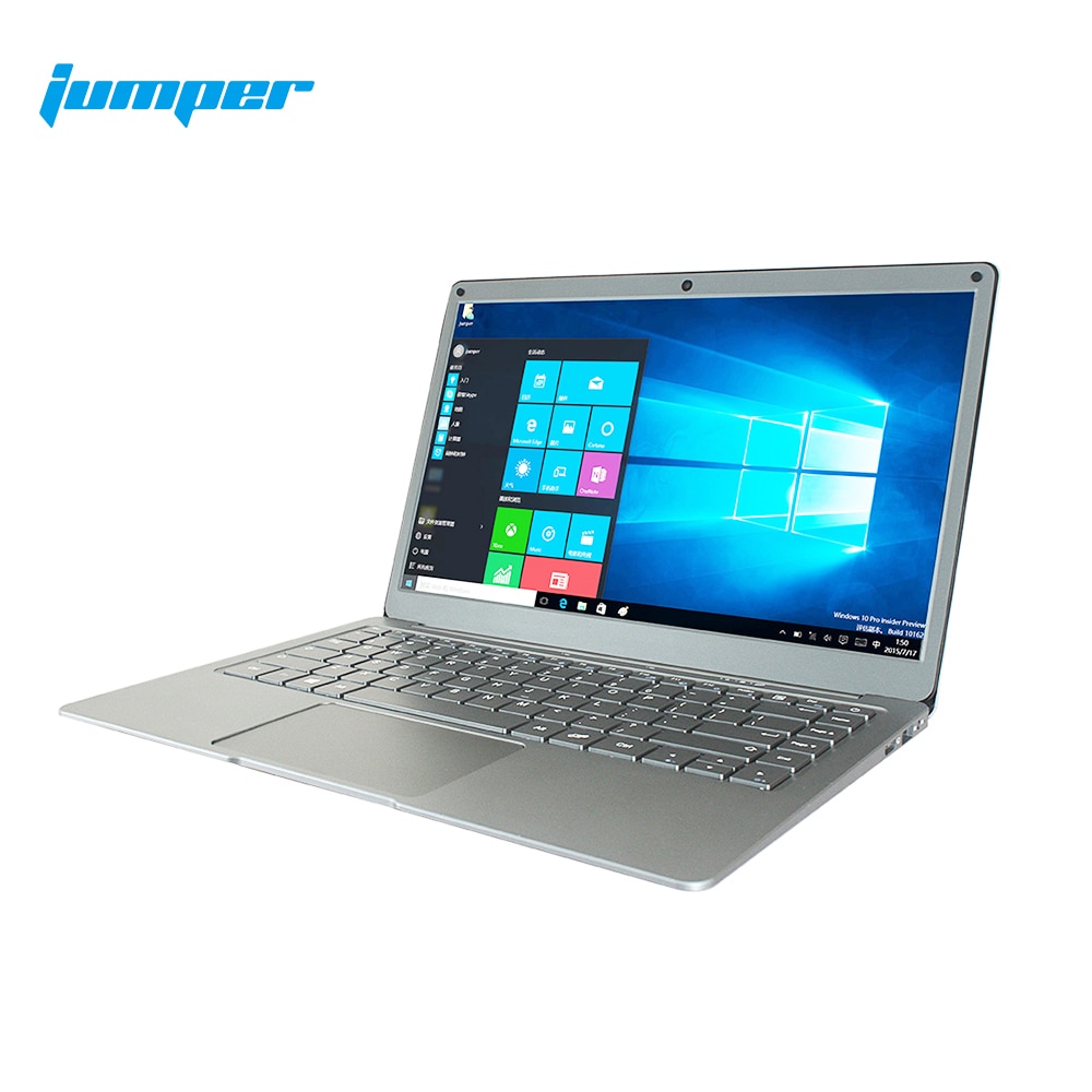 Jumper Ordinateur Portable, Microsoft Office 365, 13,3 Pouces PC Portable,  Intel Celeron N3350, Windows 10 Laptop, 4Go DDR3 64Go eMMC(1To Extensible)