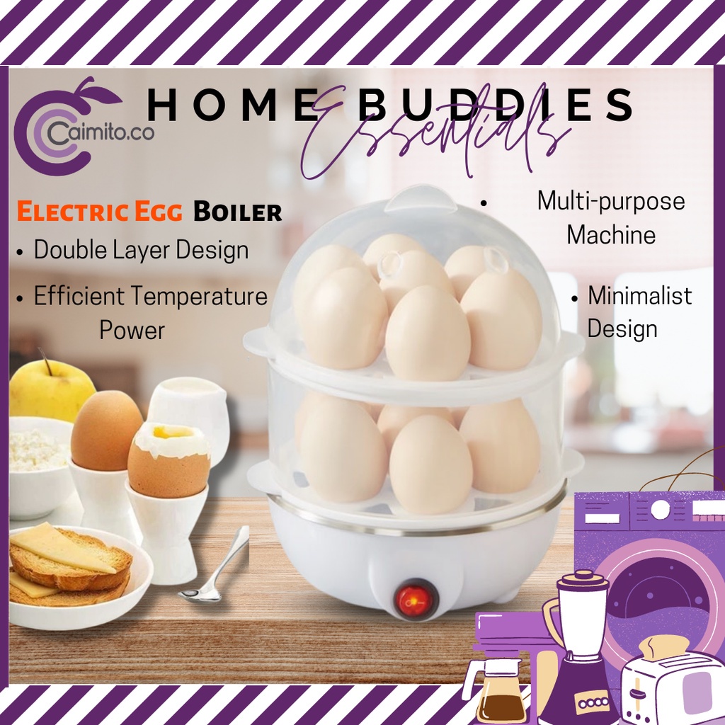 siomai steamer electric ♂Caimito Co White Electric Egg Cooker Boiler